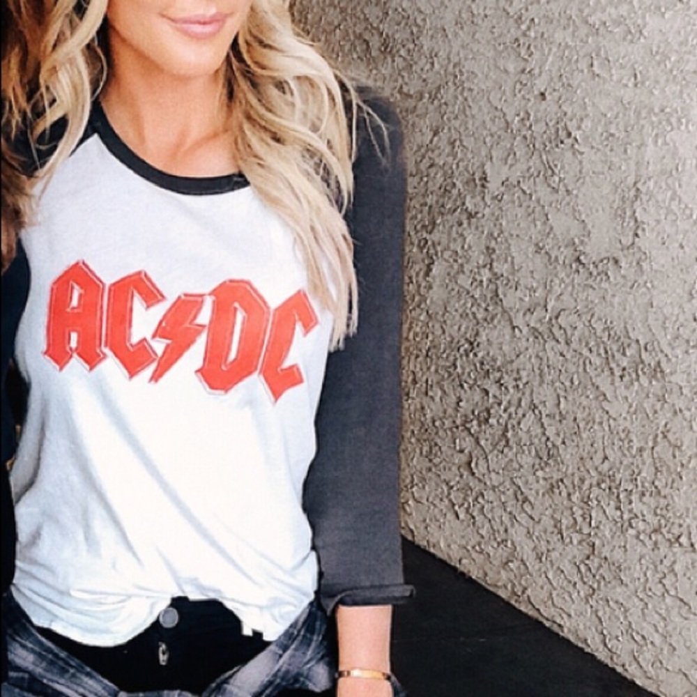 long sleeve AC/DC shirt!